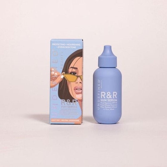 R&R Sun Serum Tinted Mineral SPF 40