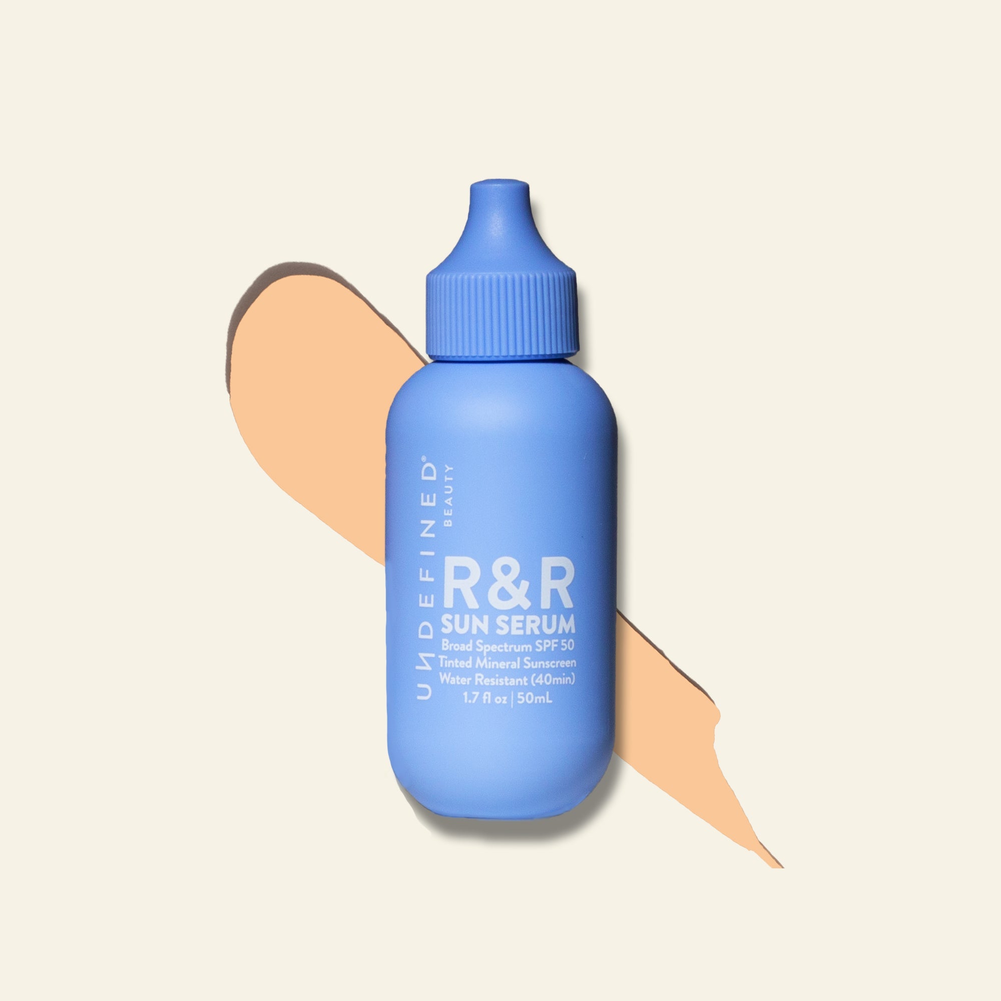 R&R Sun Serum Tinted Mineral SPF 40