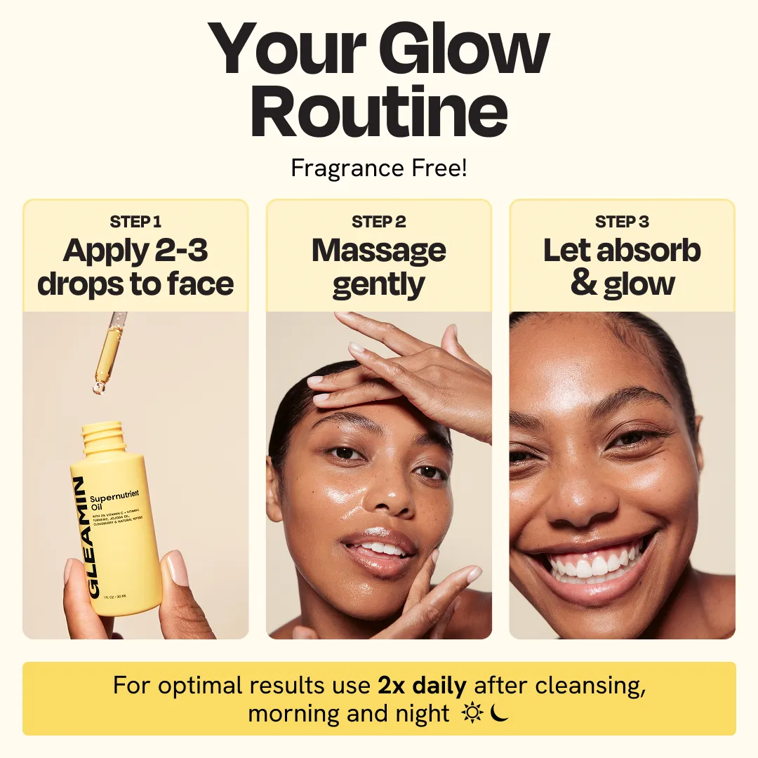 Gleamin Supernutrient Face Oil