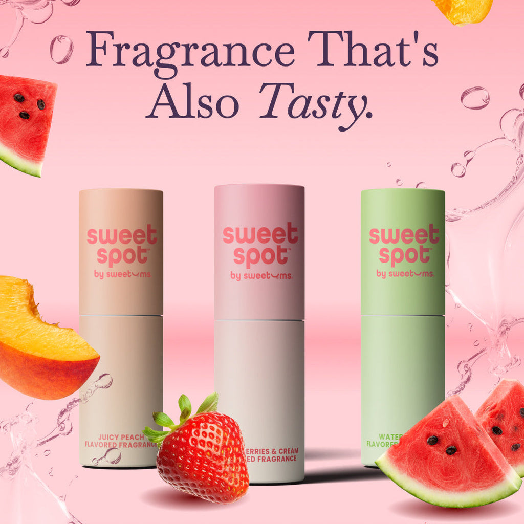 Sweetums Strawberries & Cream Solid Fragrance Stick