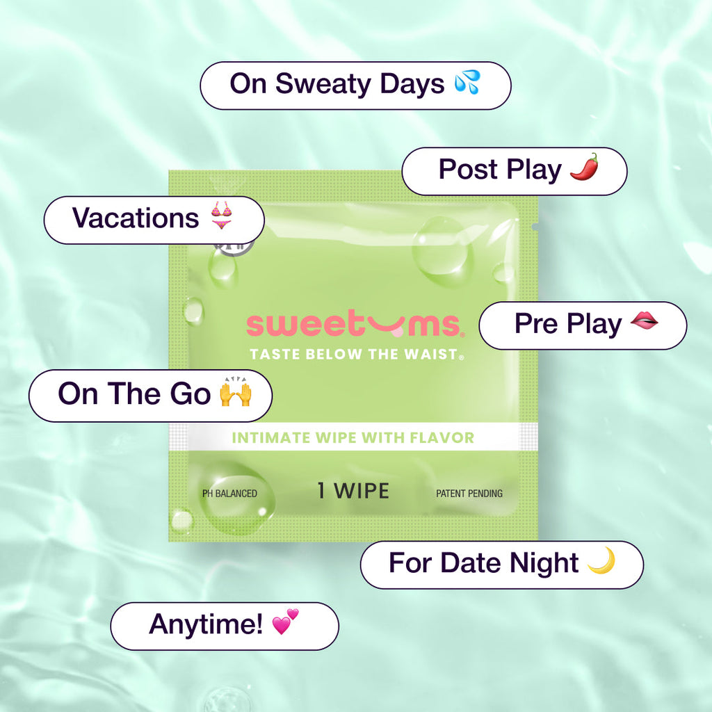 Sweetums Watermelon Flavored Intimate Wipes