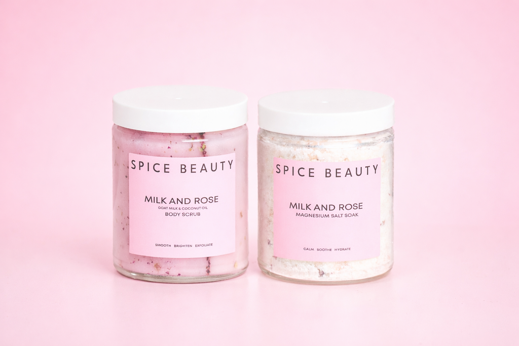 Spice Beauty Goat Milk & Rose Magnesium Salt Soak