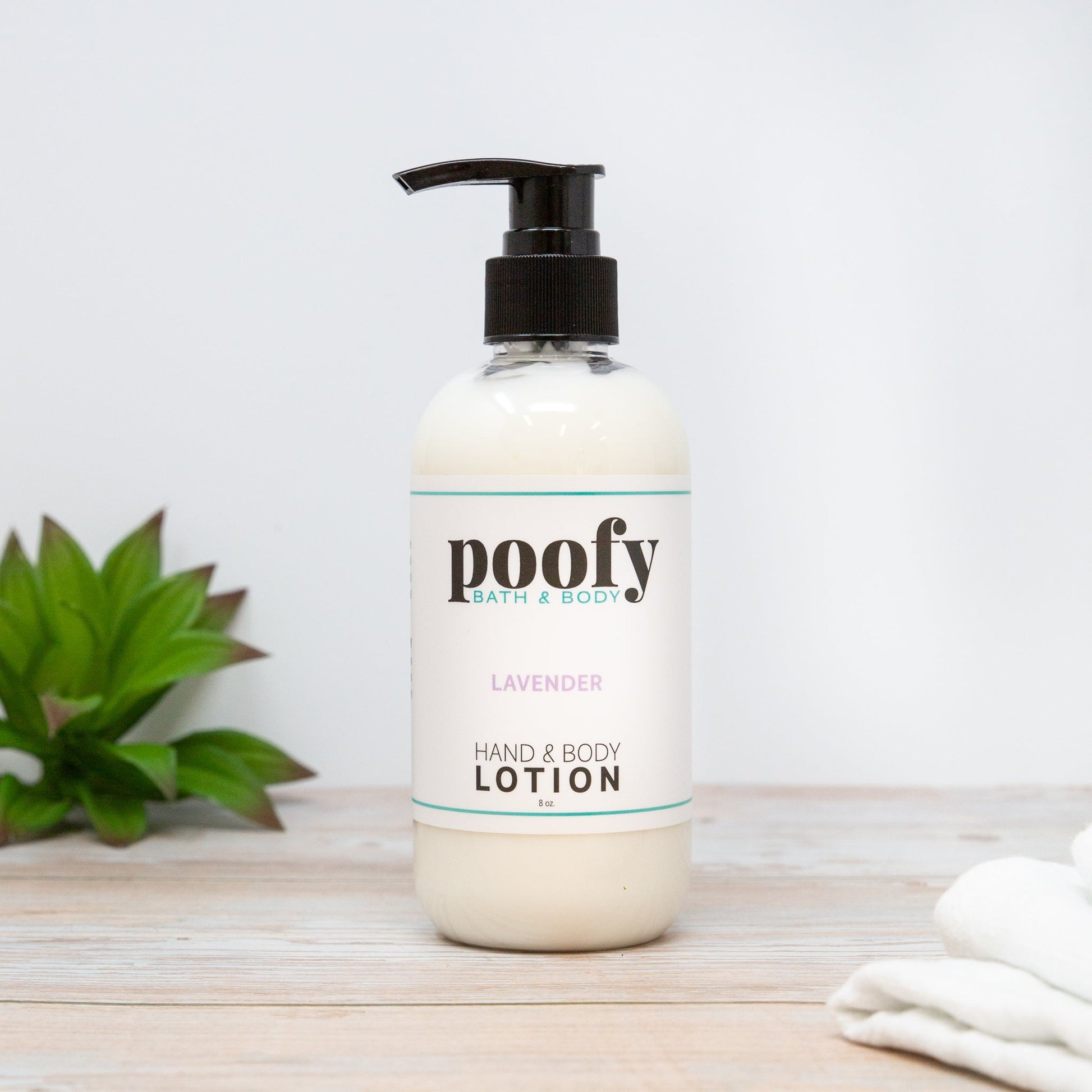 Lavender Hand & Body Lotion — product on white background