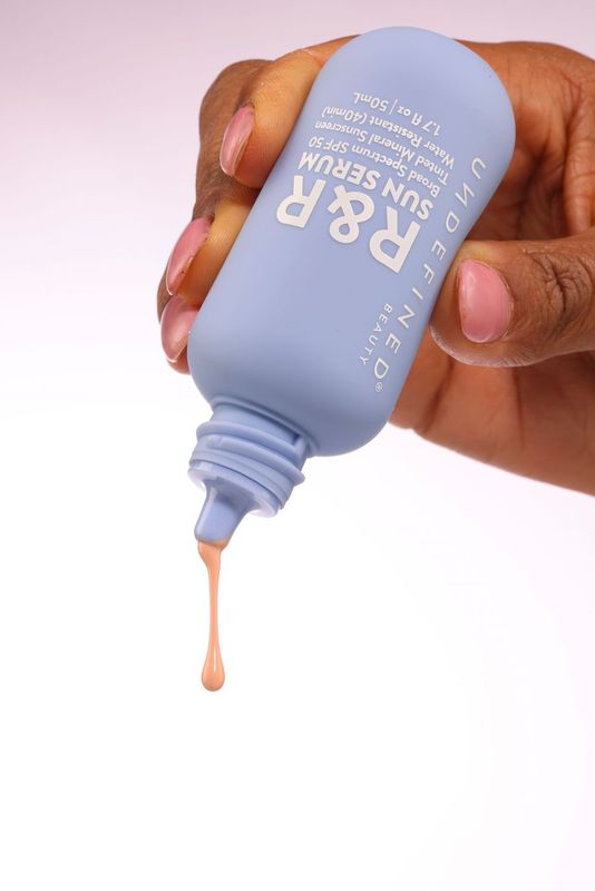 R&R Sun Serum Tinted Mineral SPF 40