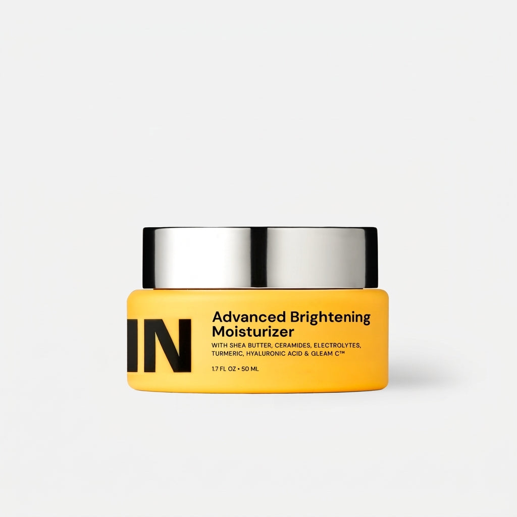 Gleamin Advanced Brightening Moisturizer — product on white background