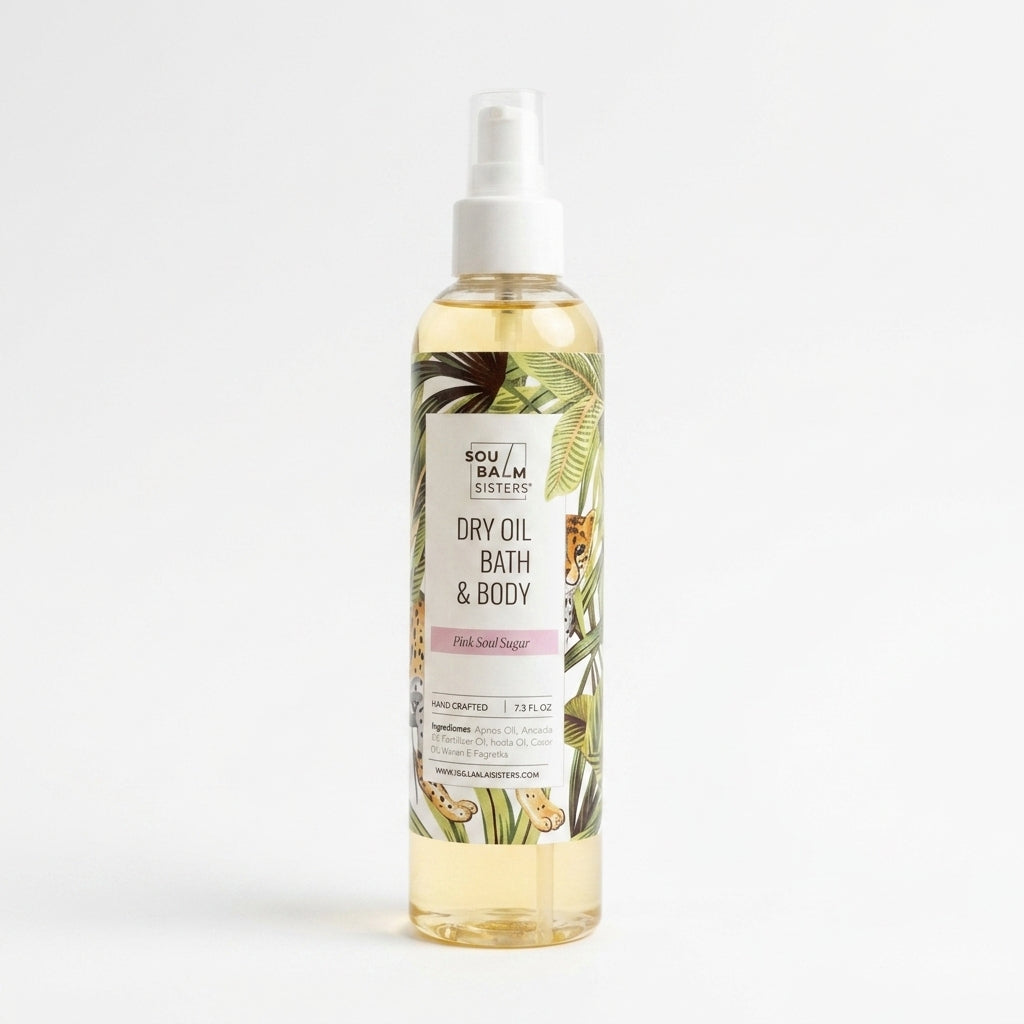 SoulBalm Dry Body Massage Oil — product on white background
