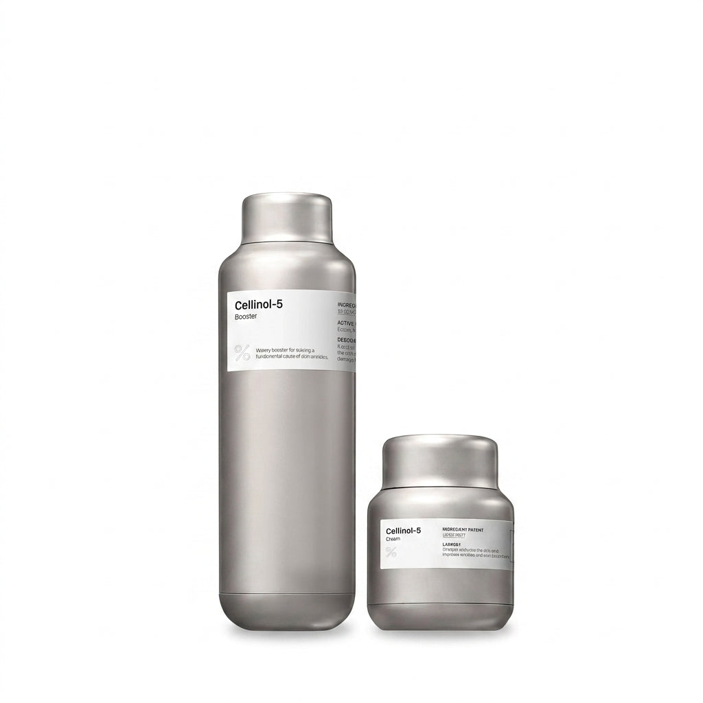 Cellinol-5 Anti-Aging Duo Set Booster & Cream — product on white background
