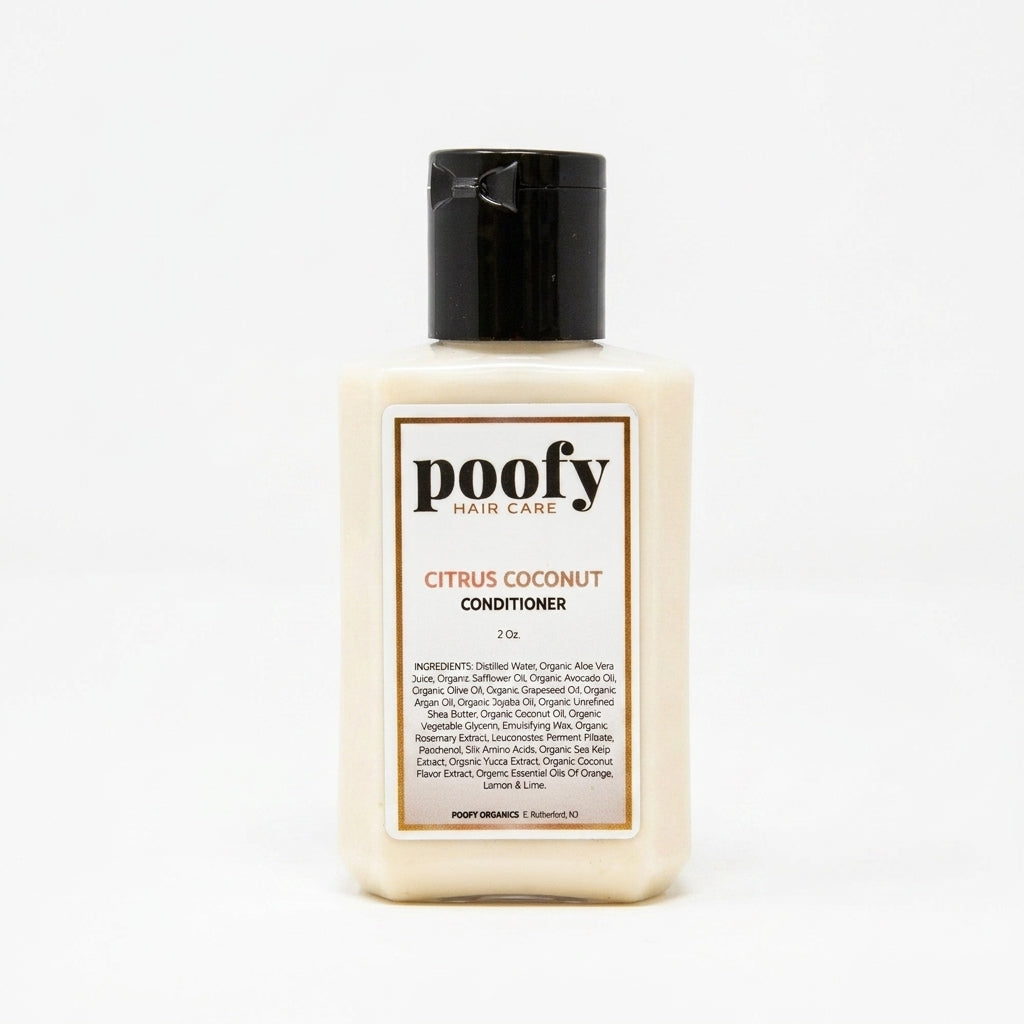 Citrus Coconut Conditioner - Travel — product on white background