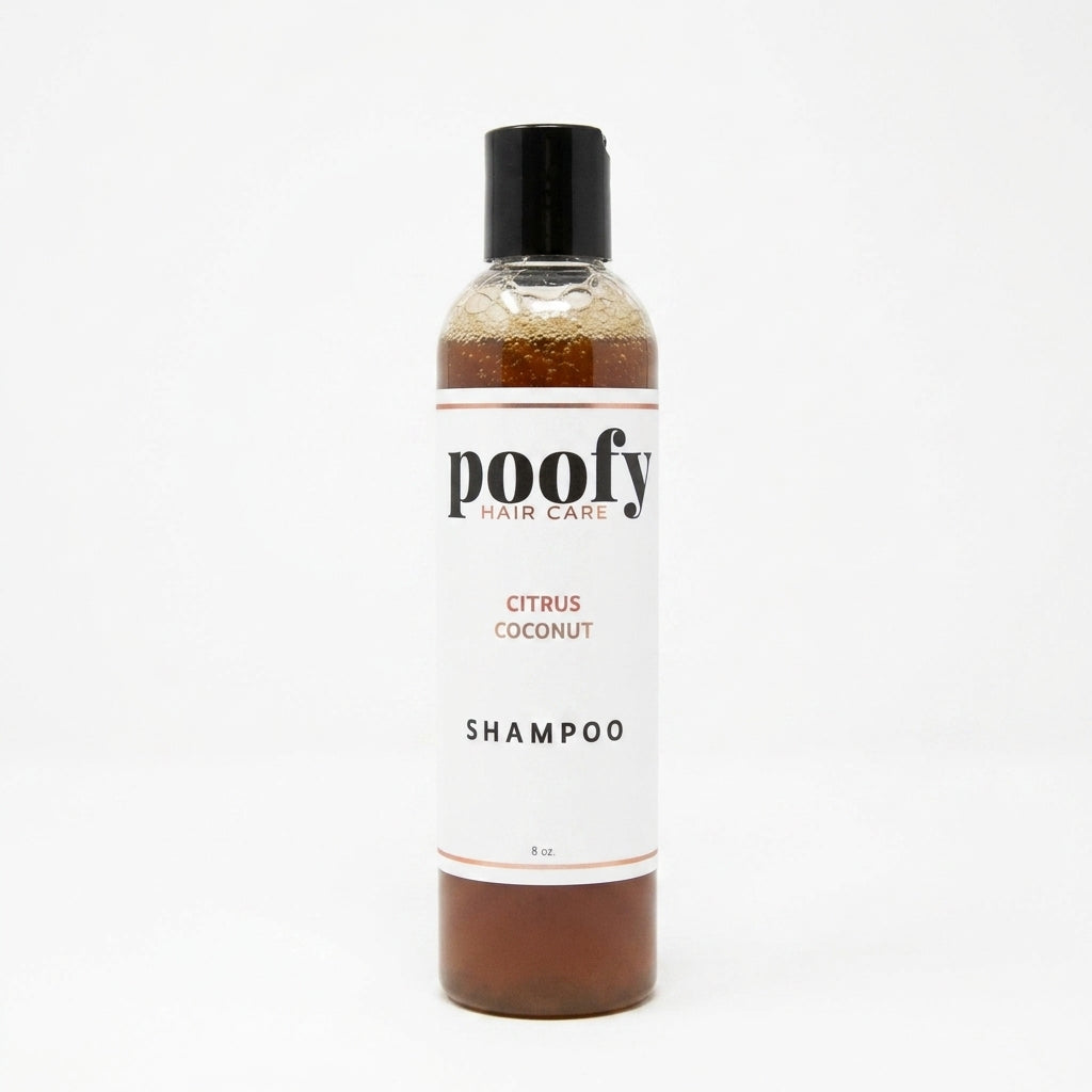 Citrus Coconut Shampoo — product on white background