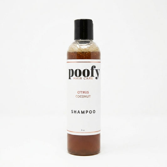 Citrus Coconut Shampoo — product on white background