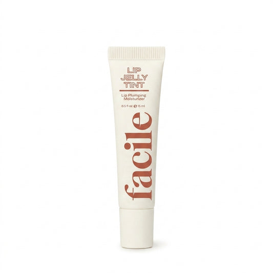 Facile Cognac Lip Jelly Tint — product on white background