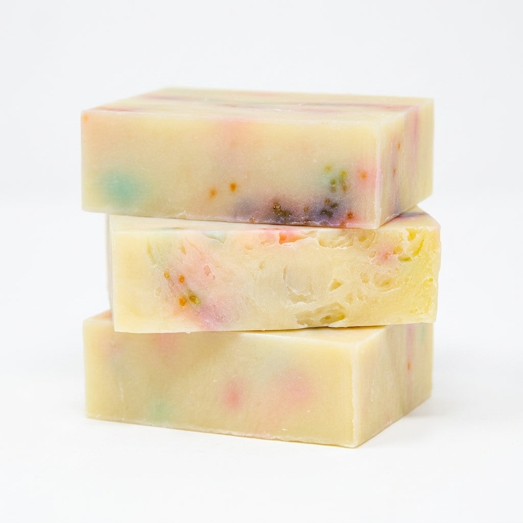 Confetti Cake Soap Bar — product on white background