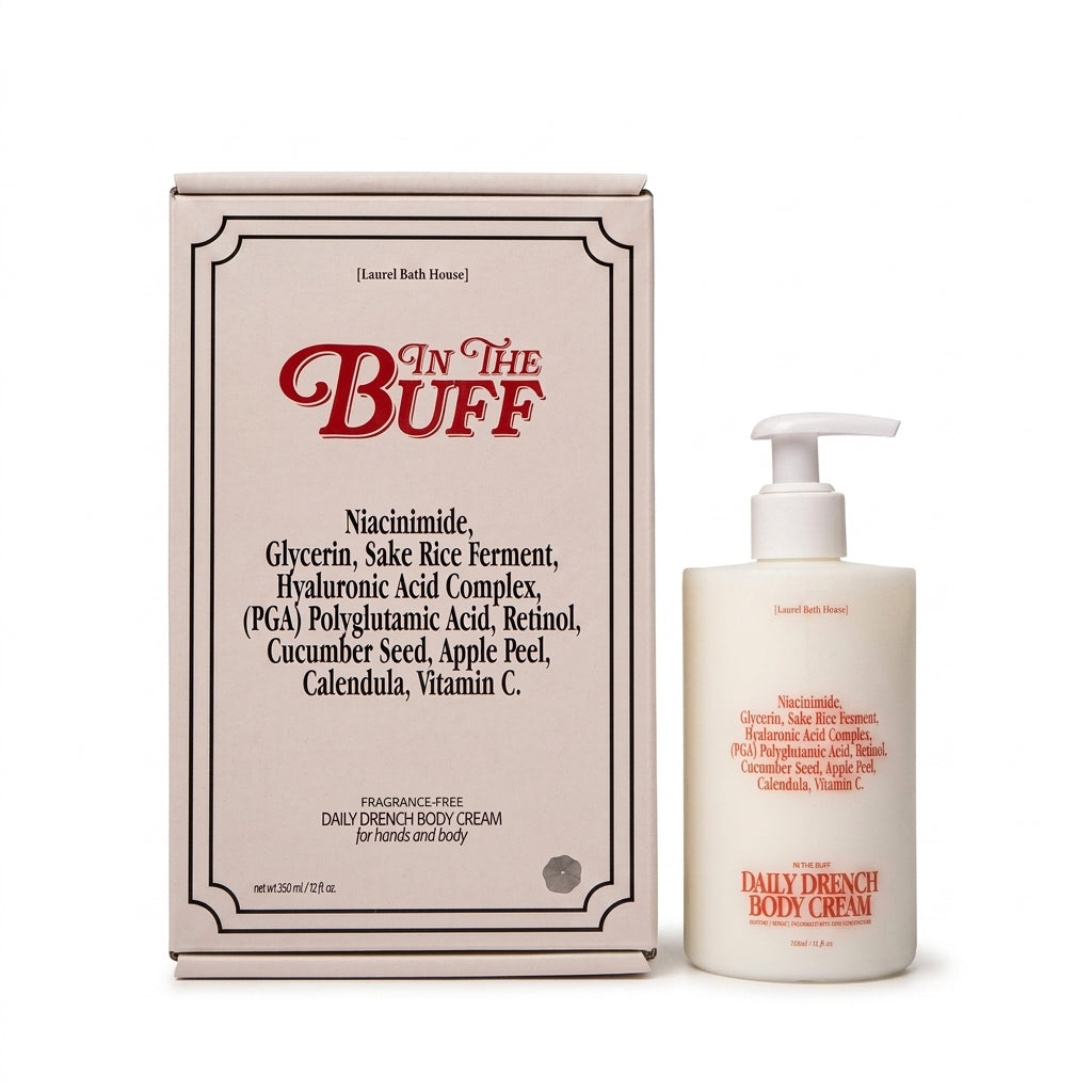 Laurel Bath House In The Buff Daily Body Cream — product on white background