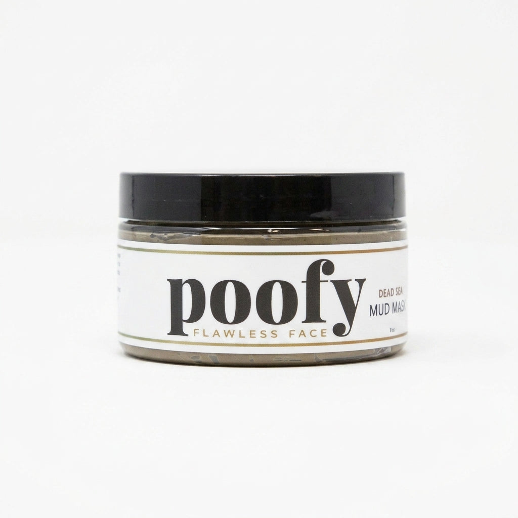 Dead Sea Mineral Mud Mask — product on white background