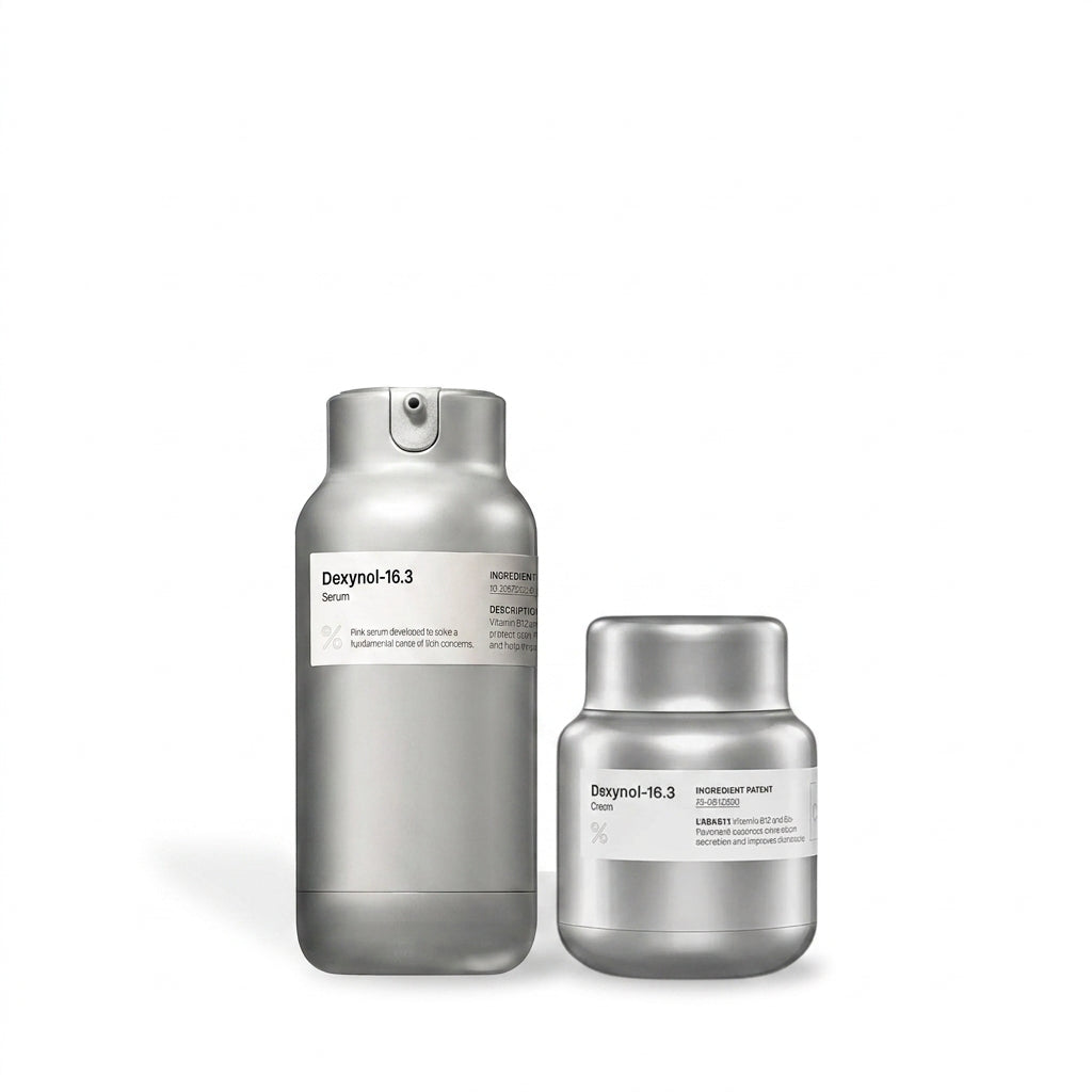 Dexynol-16.3 Acne-Line Duo Set Serum & Cream — product on white background