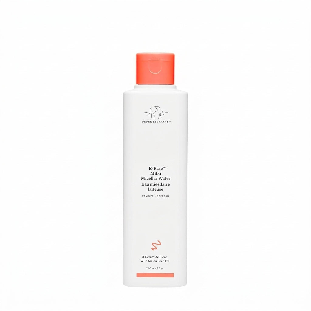 Drunk Elephant E-Raset Milki Micellar Water — product on white background
