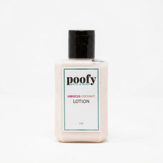Hibiscus Coconut Hand & Body Lotion - Travel — product on white background