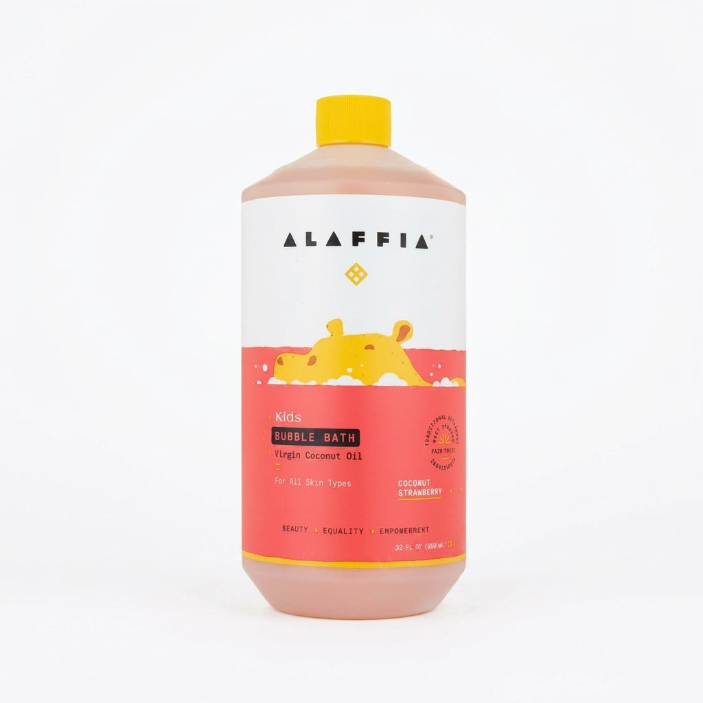 Kids Bubble Bath - Coconut Strawberry — product on white background