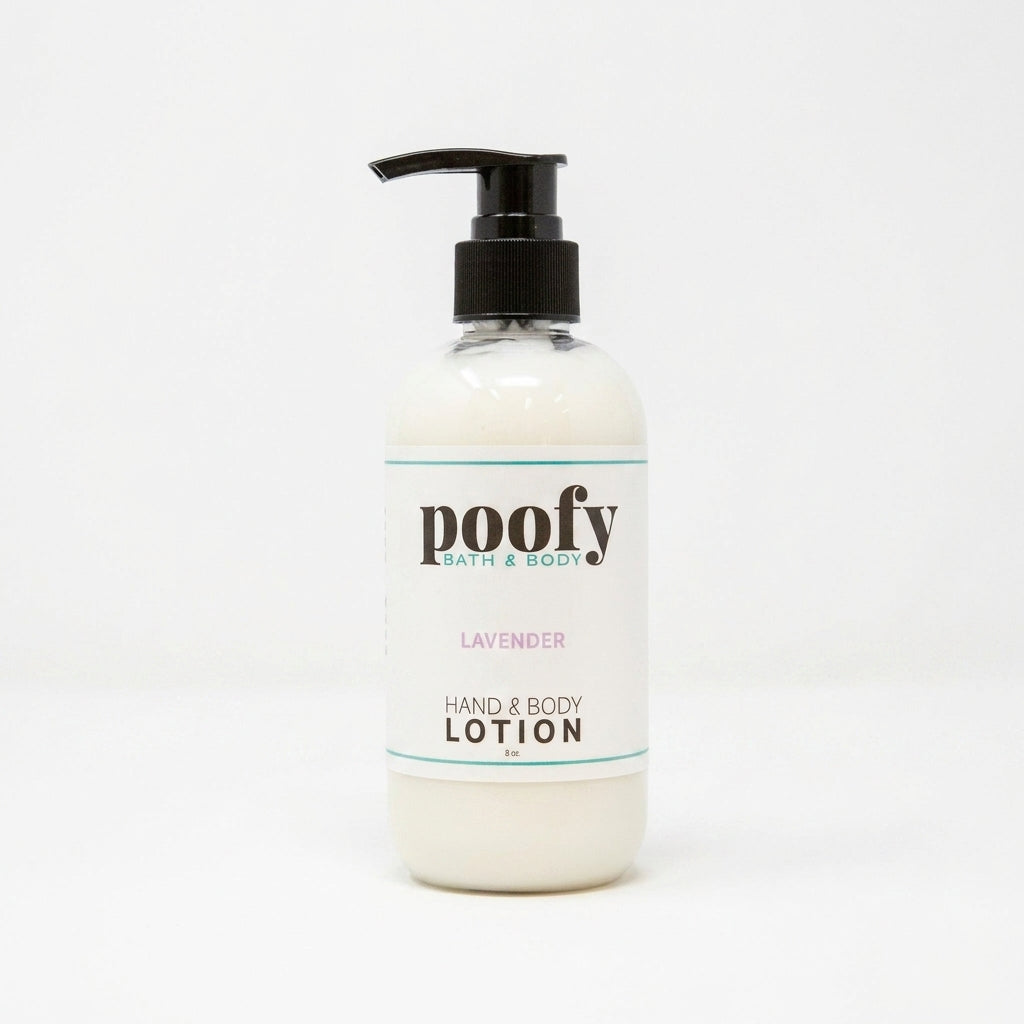 Lavender Hand & Body Lotion — product on white background