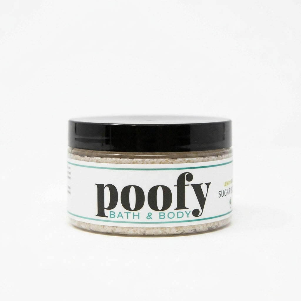 Lemon Sugar Creamy Sugar Scrub Organic — product on white background