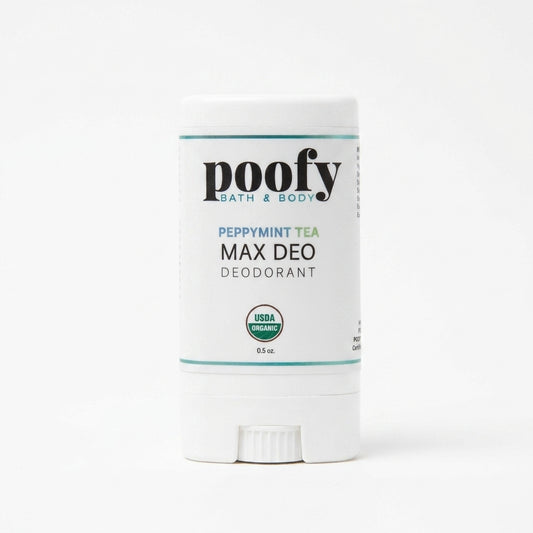 Max Deo Peppymint Tea Deodorant Organic – Travel — product on white background