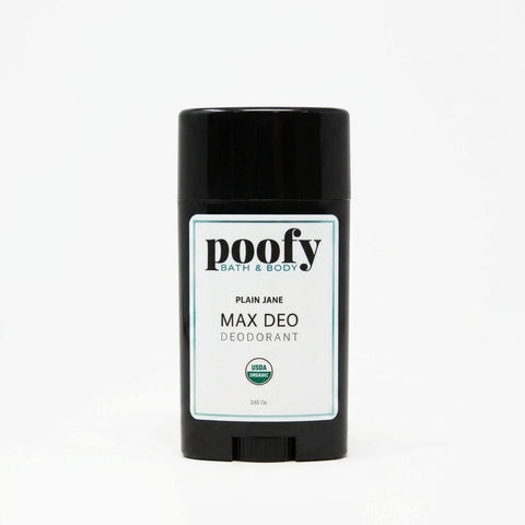 Max Deo Plain Jane Deodorant (Unscented) Organic — product on white background