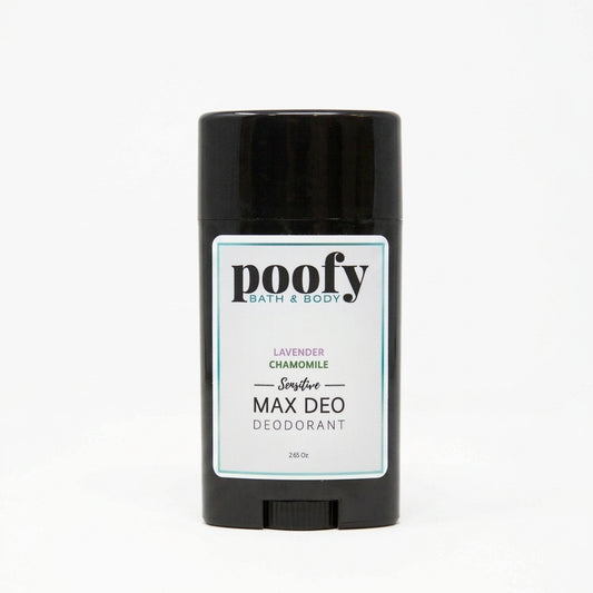 Max Deo Sensitive Lavender Chamomile Deodorant — product on white background