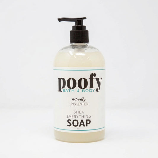 Naturally Unscented Shea Everything Soap — product on white background