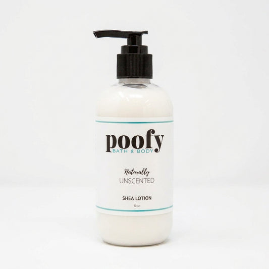 Naturally Unscented Shea Lotion — product on white background