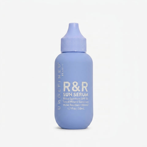 R&R Sun Serum Tinted Mineral SPF 40 — product on white background