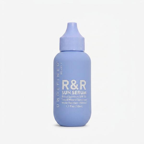 R&R Sun Serum Tinted Mineral SPF 40 — product on white background
