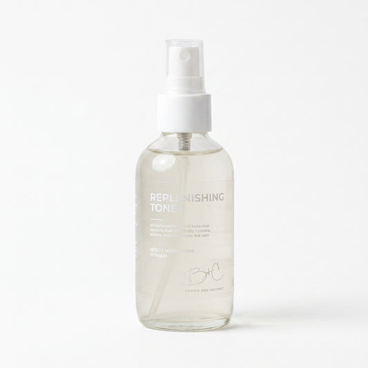 Brown and Coconut Replenishing Toner — product on white background
