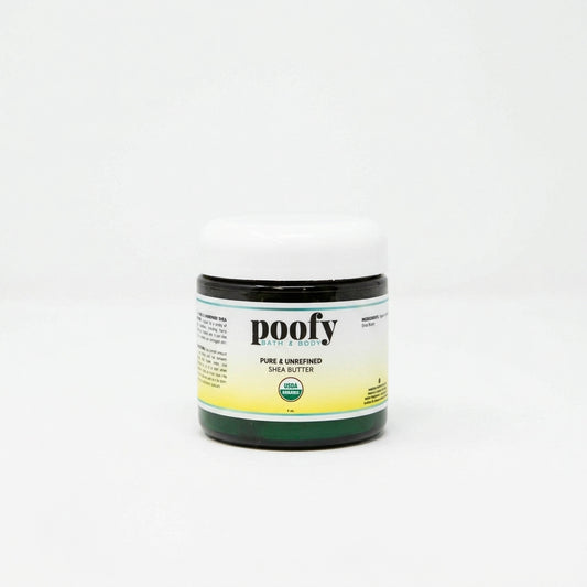 SHEA BUTTER - Pure, Unrefined, Organic — product on white background