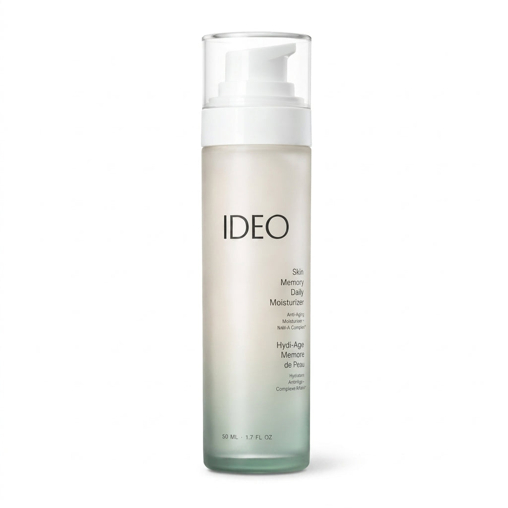 IDEO Skincare Skin Memory Daily Moisturizer — product on white background