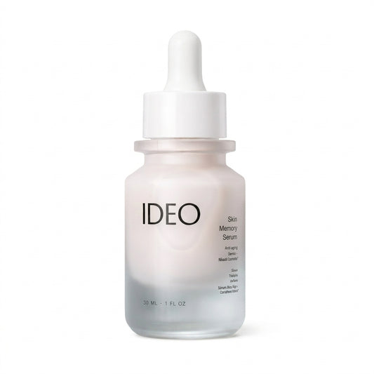 IDEO Skincare Skin Memory Serum — product on white background