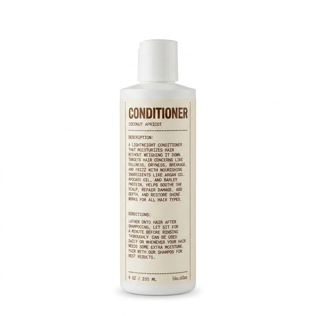 Blu Atlas Natural Conditioner — product on white background