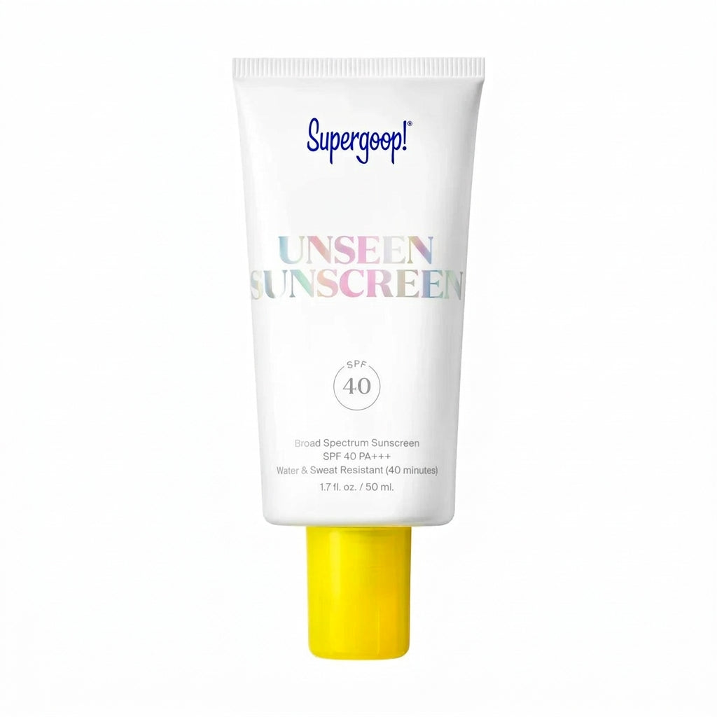 Supergoop! Unseen Sunscreen SPF 40 — product on white background