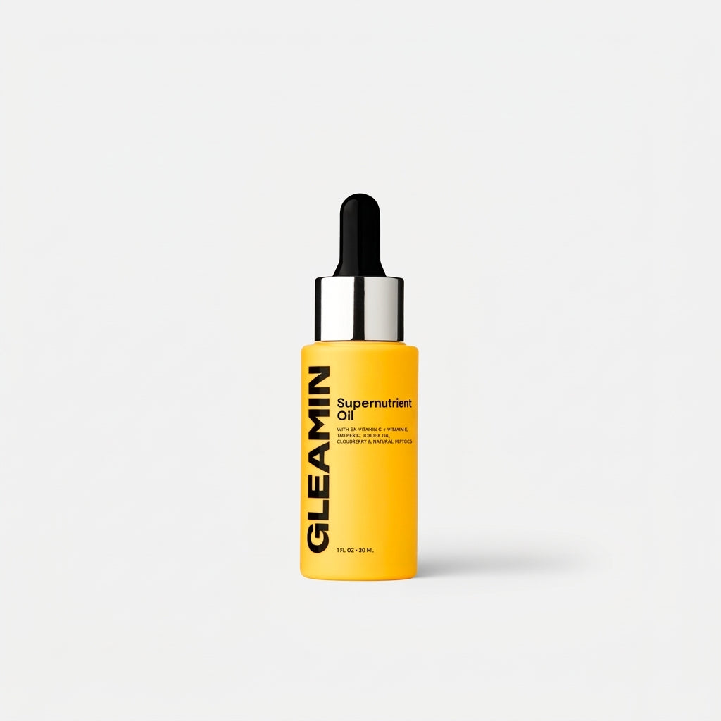 Gleamin Supernutrient Face Oil — product on white background