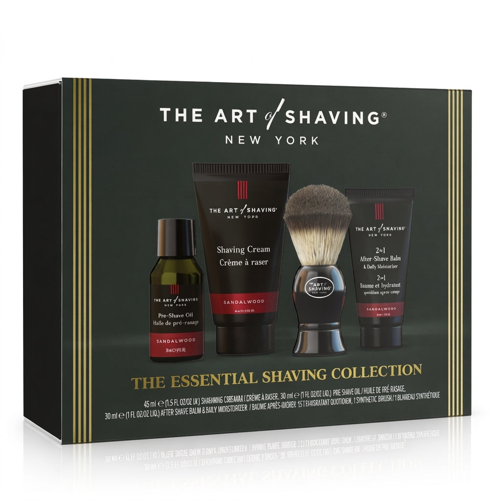 The Art of Shaving Essential Shaving Collection Sandalwood — product on white background