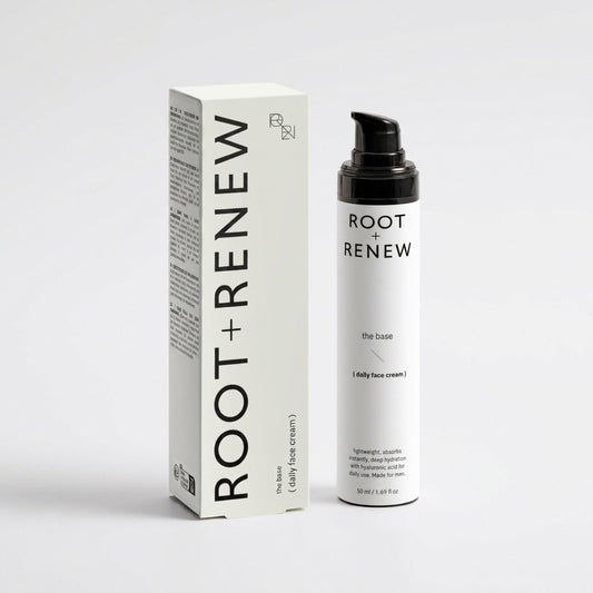 The Base — Daily Face Cream for Men — product on white background
