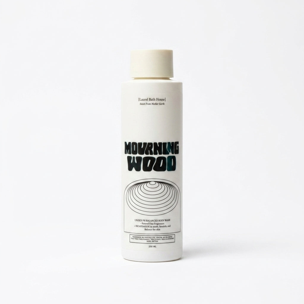 Laurel Bath House Mourning Wood Body Wash — product on white background
