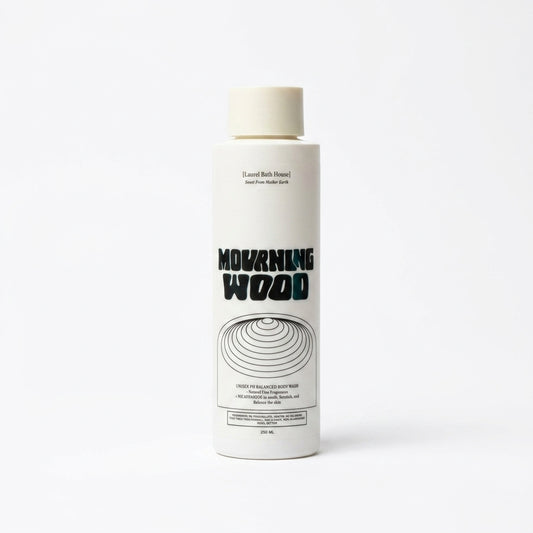 Laurel Bath House Mourning Wood Body Wash — product on white background