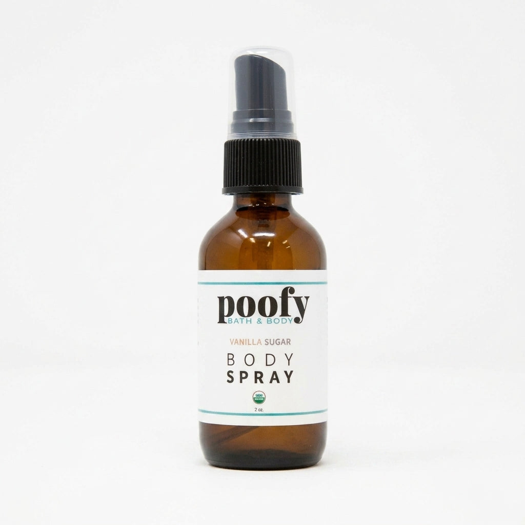 Vanilla Sugar Body Spray Organic — product on white background