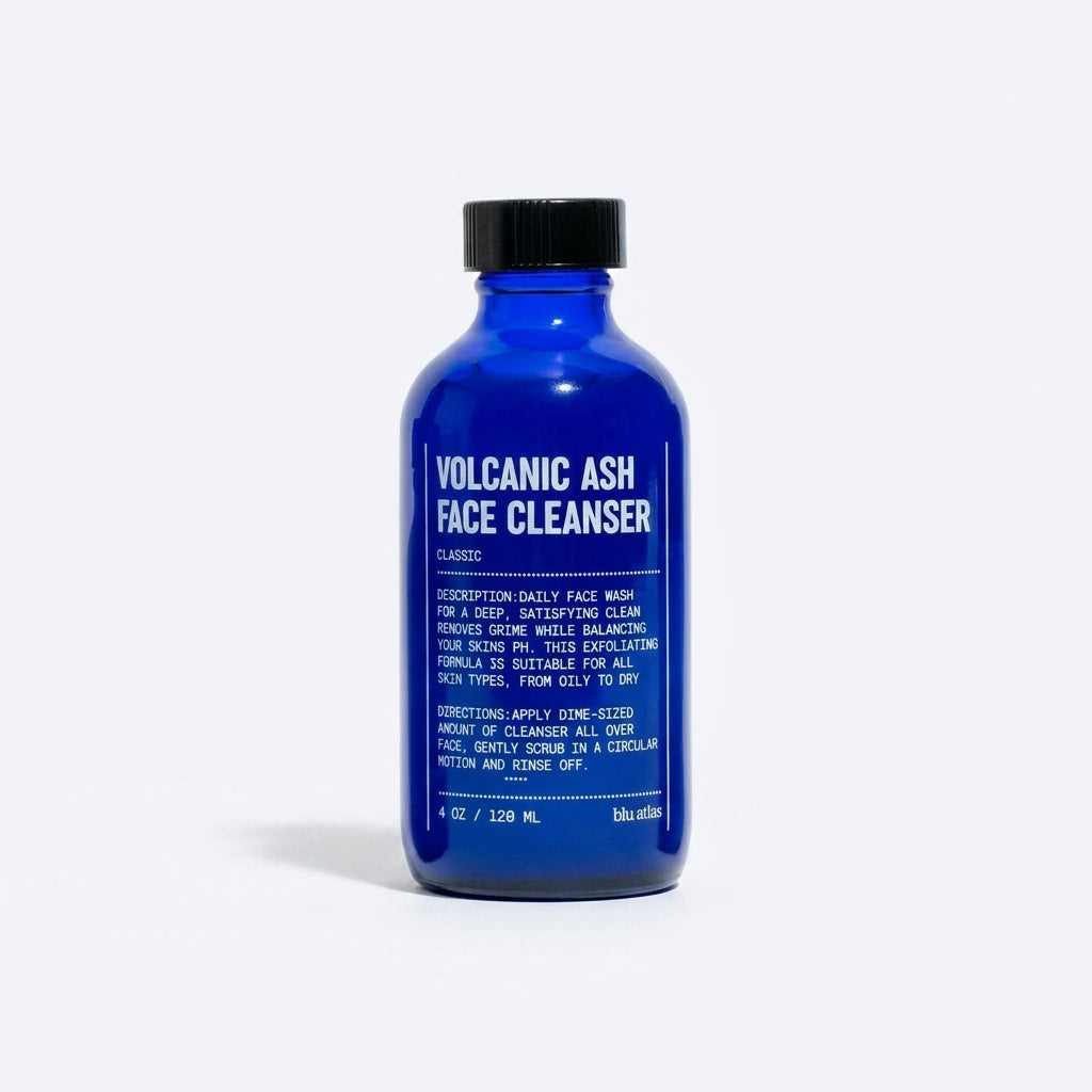 Blu Atlas Volcanic Ash Face Cleanser — product on white background