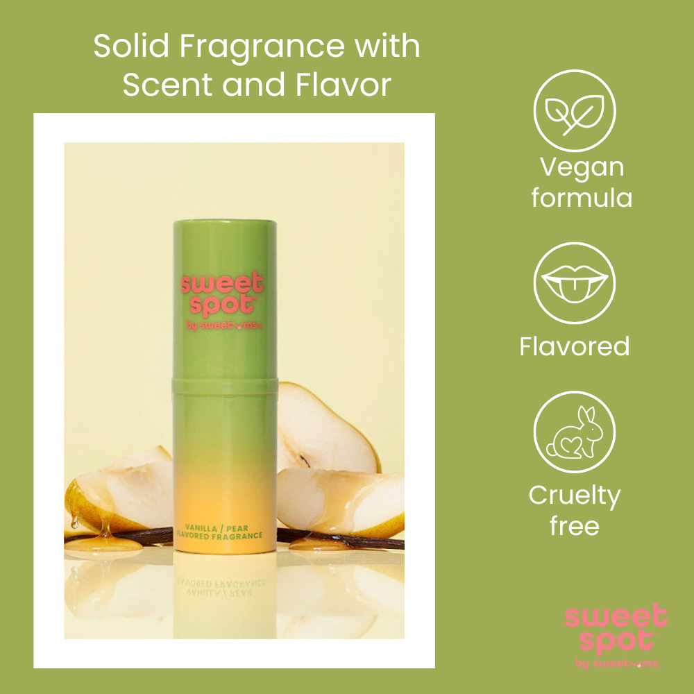 Sweetums Vanilla Pear Solid Fragrance Stick